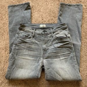 Mother Distress Boot Cut Jeans Size 25
